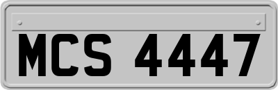 MCS4447