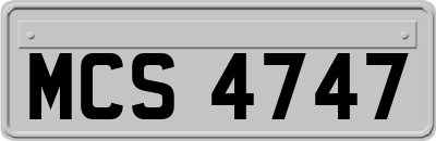 MCS4747