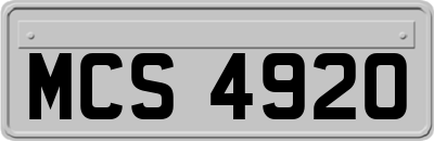 MCS4920