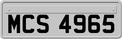 MCS4965