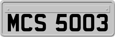MCS5003