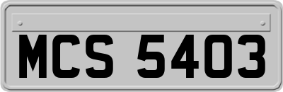 MCS5403