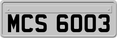 MCS6003