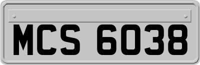 MCS6038