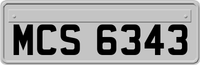MCS6343