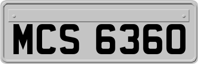 MCS6360