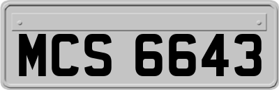 MCS6643