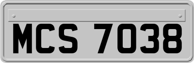 MCS7038