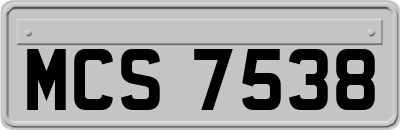 MCS7538
