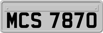 MCS7870