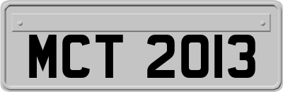 MCT2013