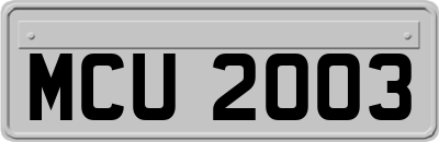 MCU2003