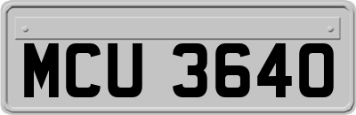 MCU3640