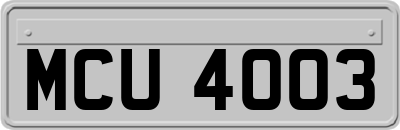 MCU4003