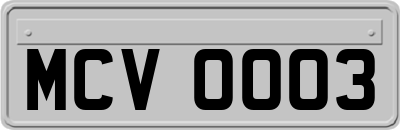 MCV0003