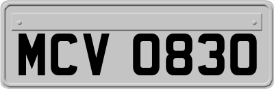 MCV0830