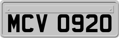 MCV0920