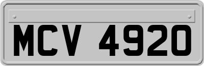 MCV4920