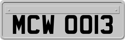 MCW0013