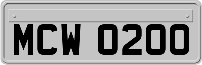 MCW0200