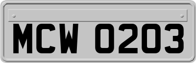 MCW0203