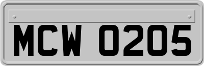 MCW0205