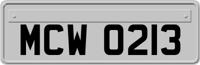 MCW0213