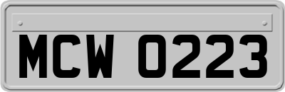 MCW0223