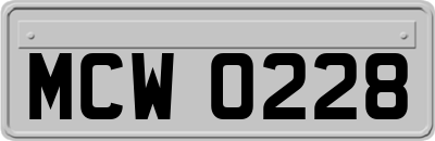 MCW0228