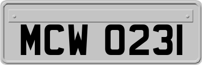 MCW0231