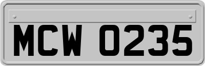 MCW0235