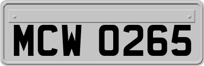 MCW0265