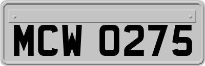 MCW0275