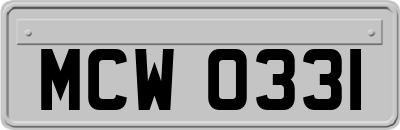 MCW0331