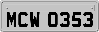 MCW0353