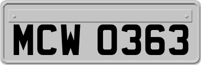 MCW0363