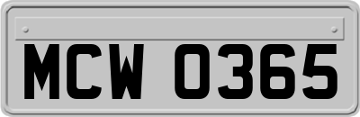 MCW0365