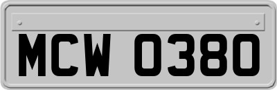 MCW0380