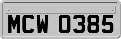 MCW0385