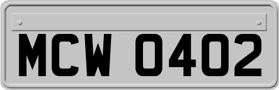 MCW0402