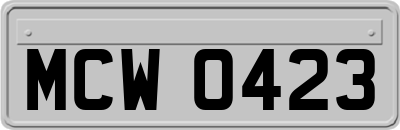 MCW0423