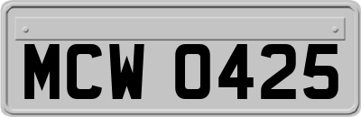 MCW0425