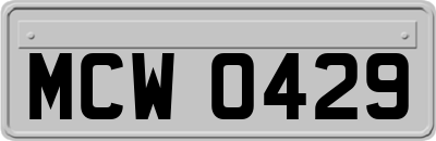 MCW0429