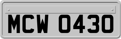 MCW0430
