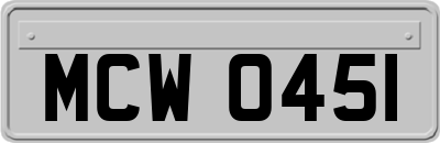 MCW0451