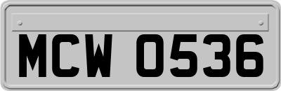 MCW0536