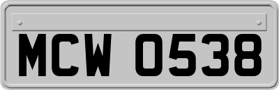MCW0538