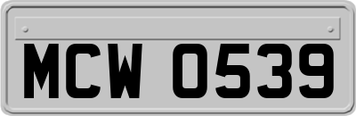 MCW0539