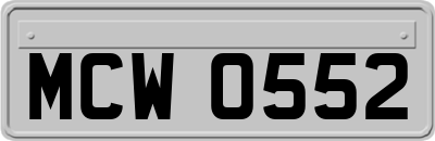 MCW0552
