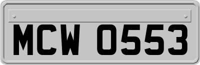 MCW0553